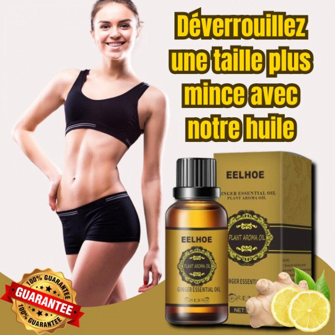 Huile essentielle de Gingembre amincissante